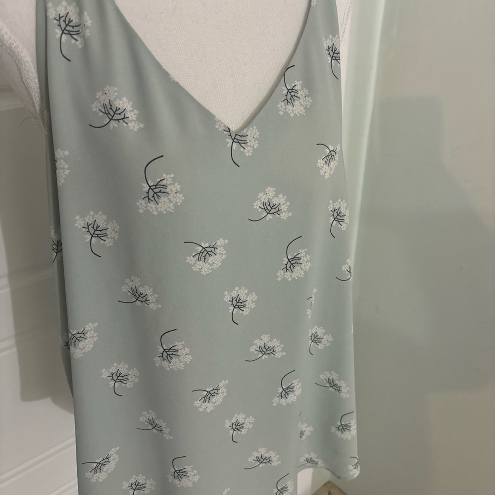 LOFT Soft Green Blouse